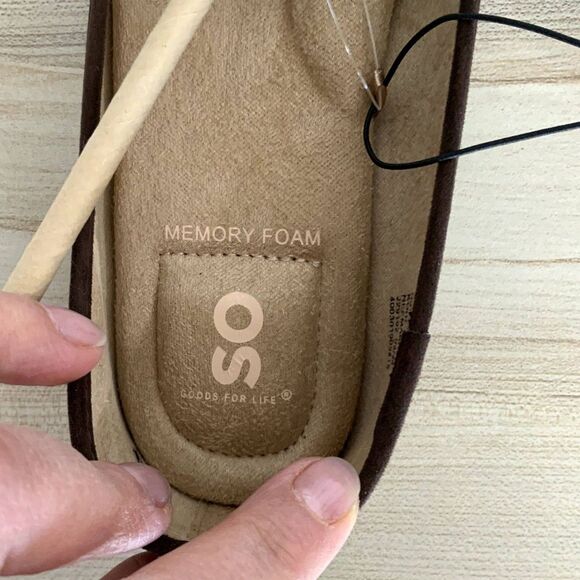 NWT!! Brown Faux Suede Memory Foam Pointed To Ballet Flats  Size 9 - Picture 3 of 3